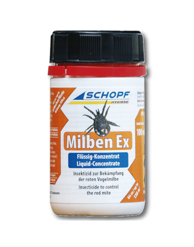 Milben Ex insekticīds pret ērcēm 100ml