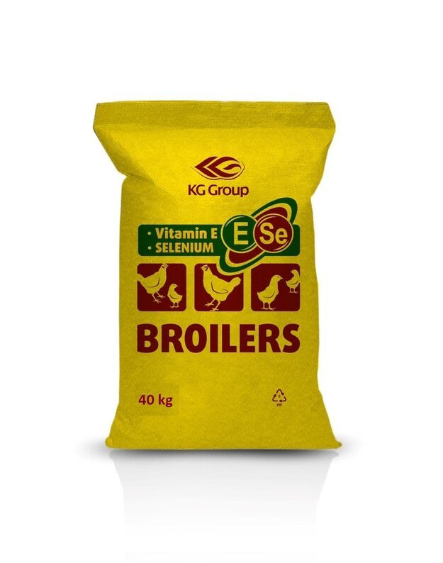 Pilnvērtīga barība broileriem audzēšanas beigu periodā (35 dienas un vairāk), 20kg