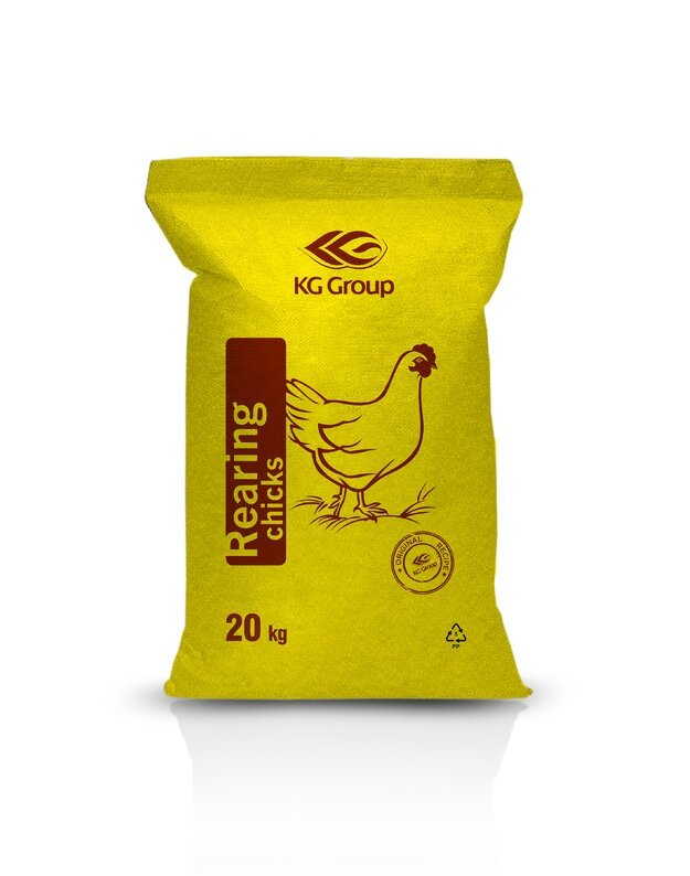 Pilnvērtīga barība dējējvistu cāļiem starta periods (0 - 3 nedēļas), 20kg
